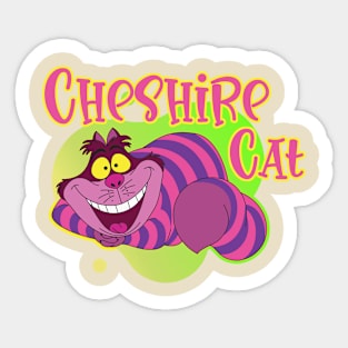 Cheshire Cat Funny Sticker